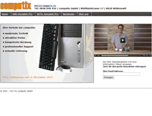 Tablet Screenshot of computix.ch